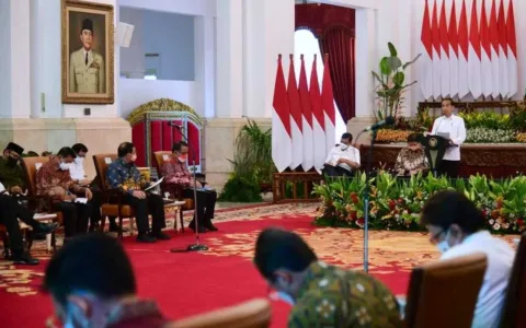 Presiden Jokowi Sampaikan Enam Arahan dalam Sidang Kabinet Paripurna