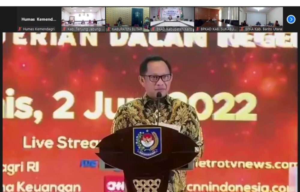 Mendagri Minta Apbd Gunakan Produk Dalam Negeri 40 Persen