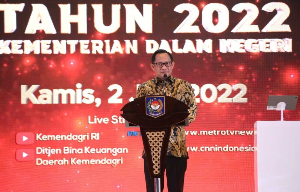 Kemendagri Beri Penghargaan Pemda Atas Realisasi Apbd Tertinggi Ta 2021