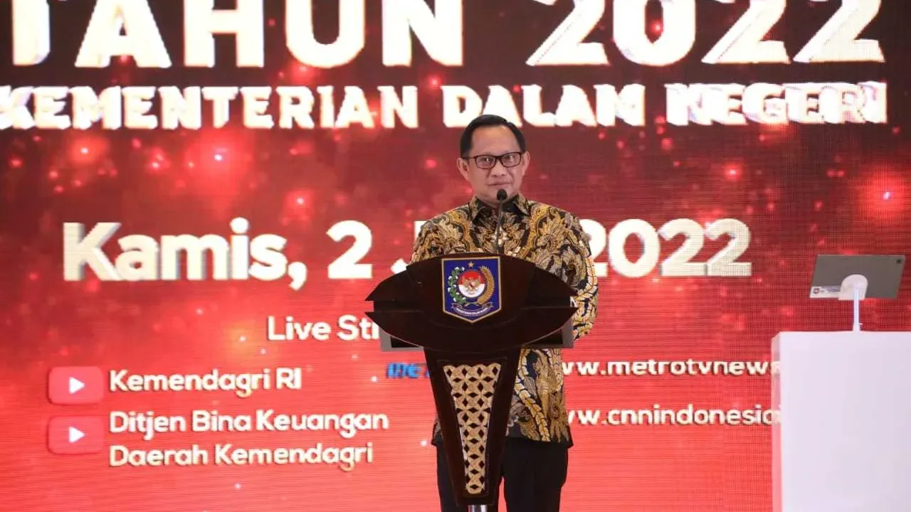 Kemendagri Beri Penghargaan Pemda atas Realisasi APBD Tertinggi TA 2021