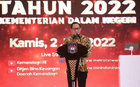 Kemendagri Beri Penghargaan Pemda atas Realisasi APBD Tertinggi TA 2021