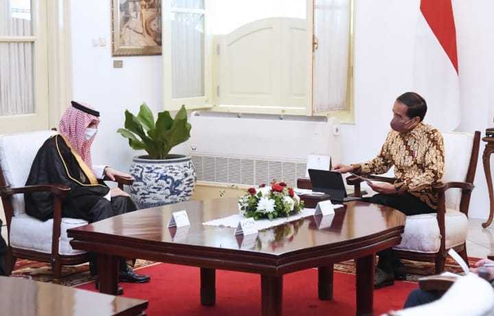 Presiden Jokowi Terima Kunjungan Menlu Arab Saudi, Bahas Soal Haji
