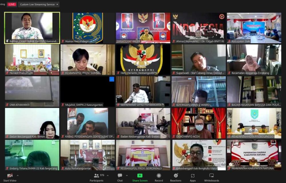 Ditjen Pol &Amp; Pum Kemendagri Sosialisasikan Nilai-Nilai Pancasila Dalam Pemilu Dan Pilkada Serentak 2024