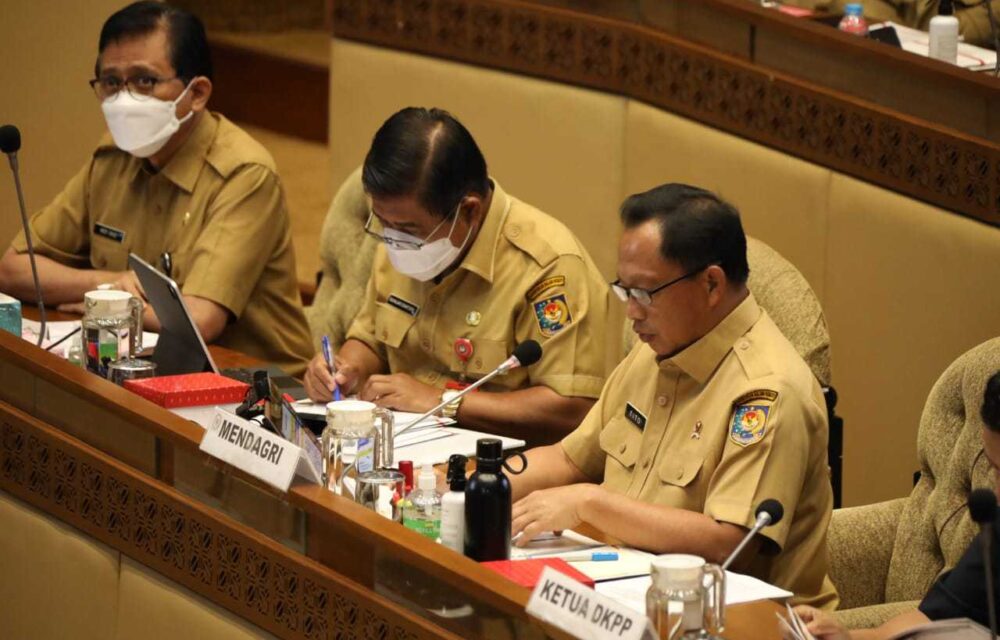 Raker Komisi Ii, Mendagri Beberkan Arah Kebijakan Rkp 2023