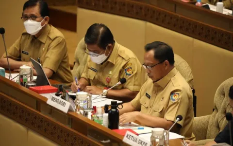 Raker Komisi II, Mendagri Beberkan Arah Kebijakan RKP 2023