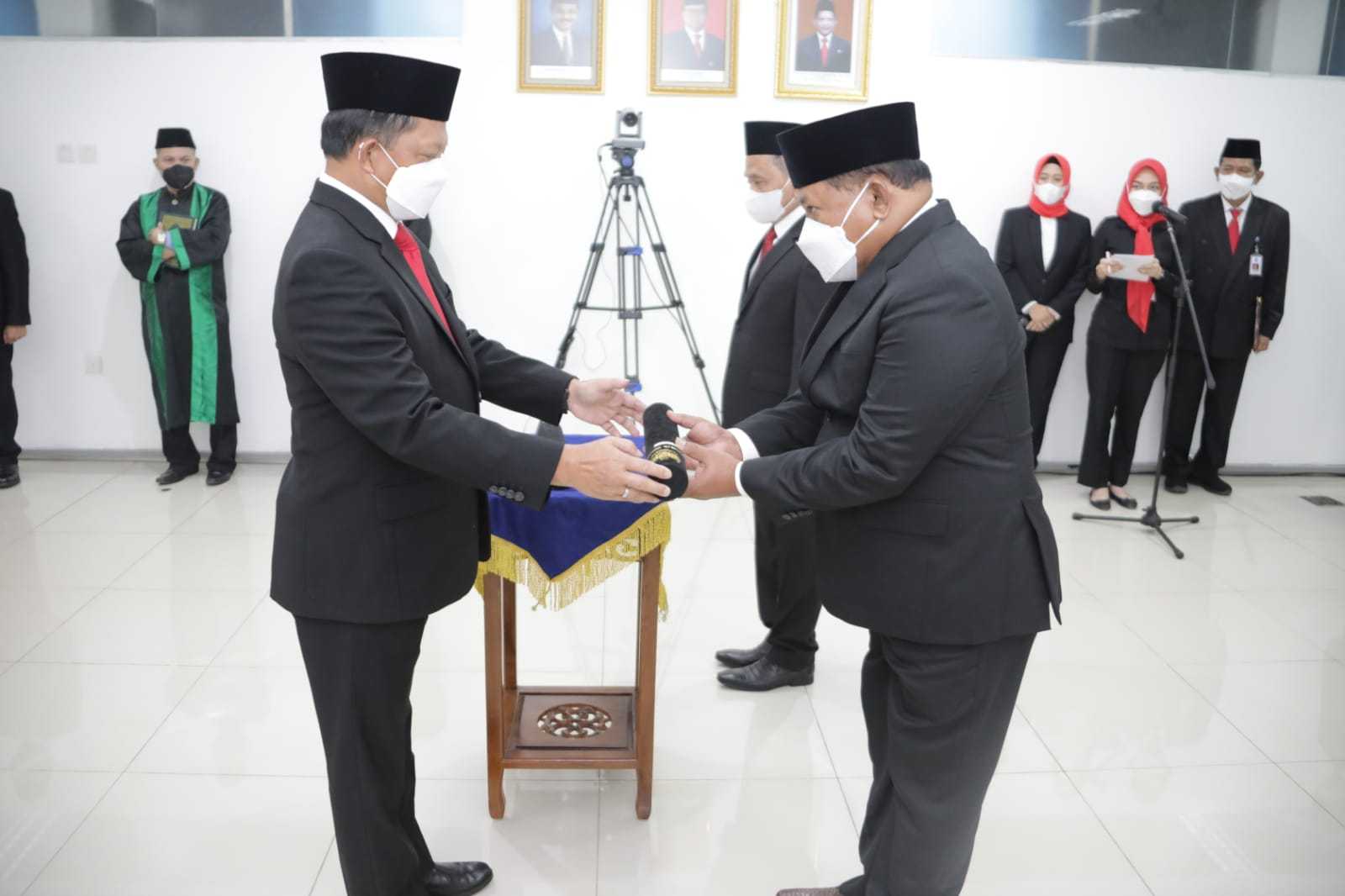 Lantik Pejabat Bnpp, Mendagri Tekankan Pentingnya Penyelesaian Persoalan Batas Negara