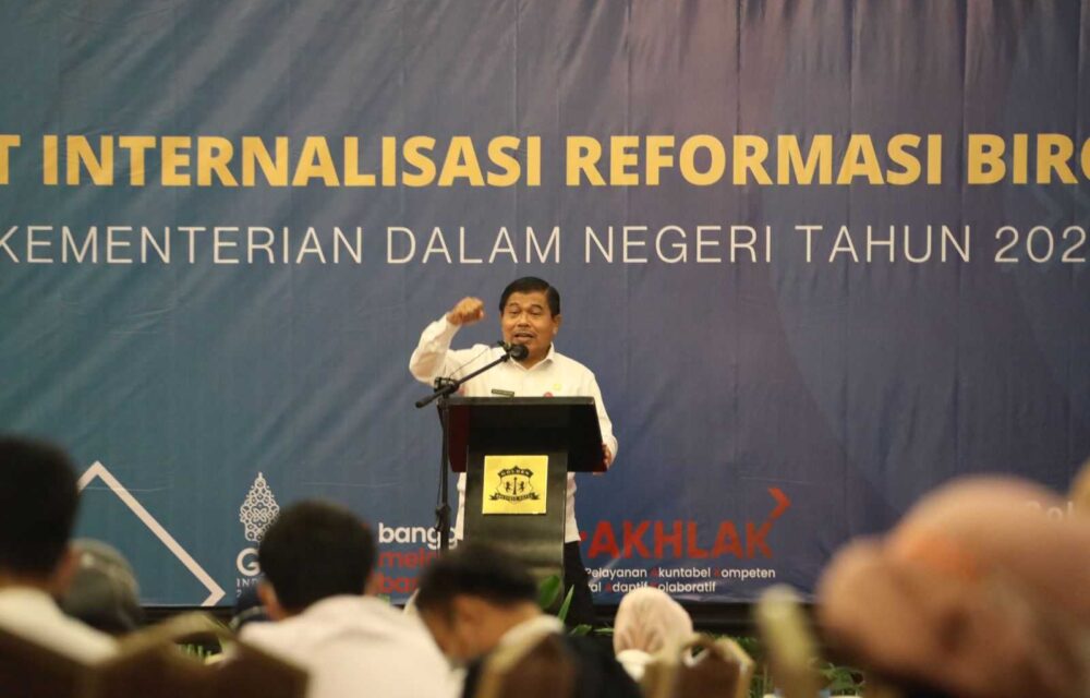 Sekjen Kemendagri: Hakikat Reformasi Birokrasi Adalah Perubahan