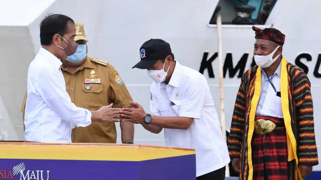 Presiden Jokowi Resmikan Tiga Pelabuhan