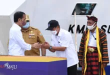 Presiden Jokowi Resmikan Tiga Pelabuhan