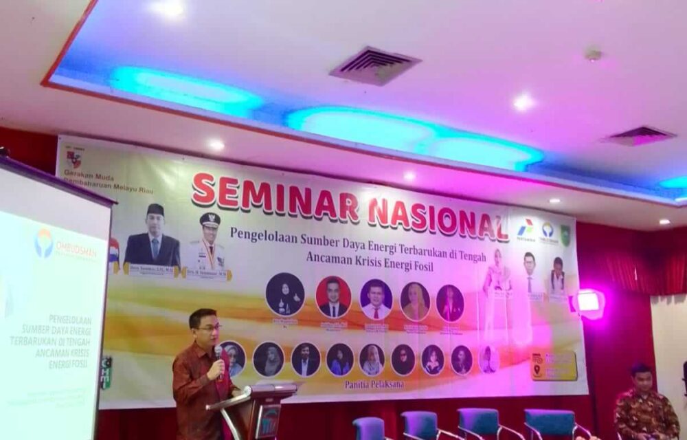 Ombudsman Minta Pemerintah Seriusi Kebijakan Pengembangan Energi Baru Dan Terbarukan
