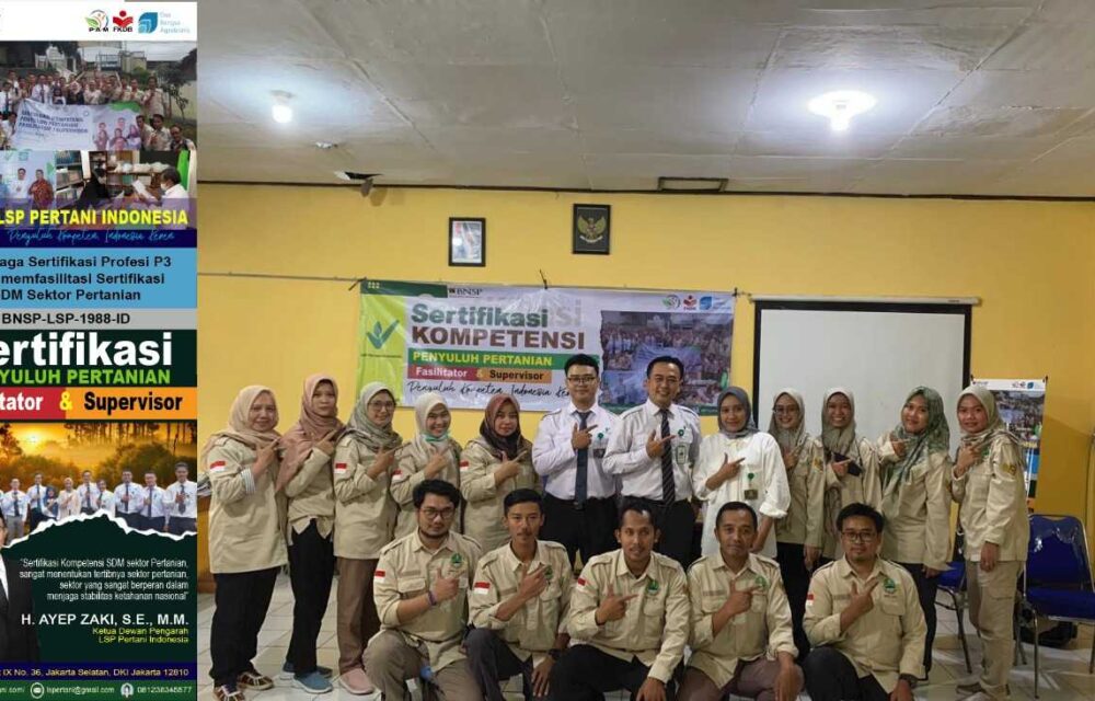 Lsp Pertani Indonesia Sukses Laksanakan Sertfikasi Penyuluh Pertanian Di Bandung
