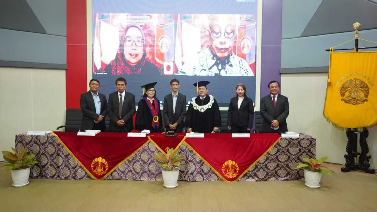 KEREN CUY…UI Promosikan Stanislaus Riyanta Doktor Bidang Ilmu Administrasi