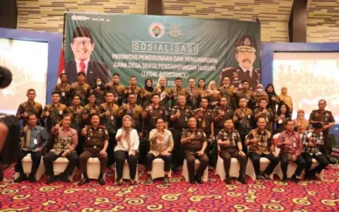 MANTAP…Kejaksaan Agung Sosialisasi Hukum Terkait Penggunaan Dana Desa di Lampung