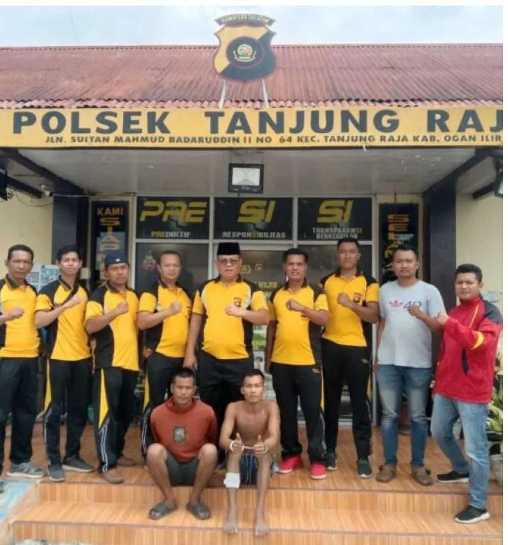 Tim Tikam Polsek Tanjung Raja Amankan Tukang Becak Motor