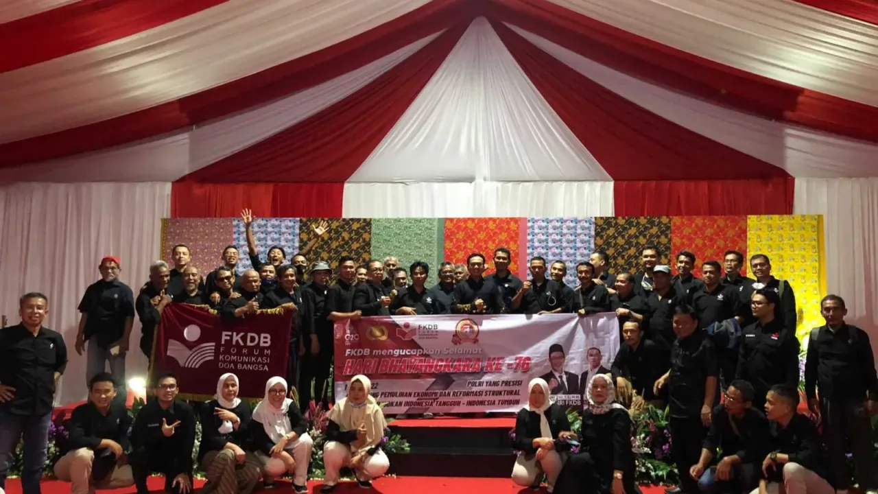 Keren… FKDB menghadiri undangan Kapolri di peringatan HUT Bhayangkara ke 76