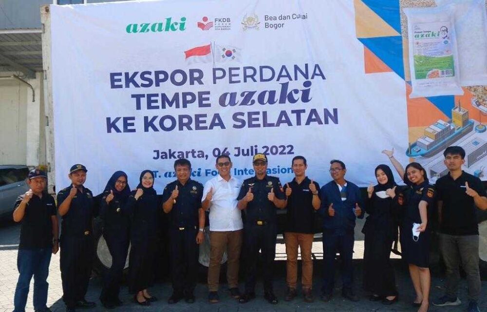 Keren....!! Rumah Tempe Azaki Bogor Sukses Tembus Pasar Ekspor Ke Korea Selatan