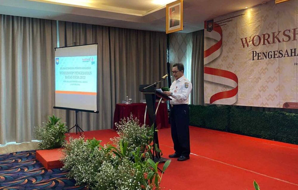 Cepat...!Kemendagri Minta Komitmen Pemda Selesaikan Peta Batas