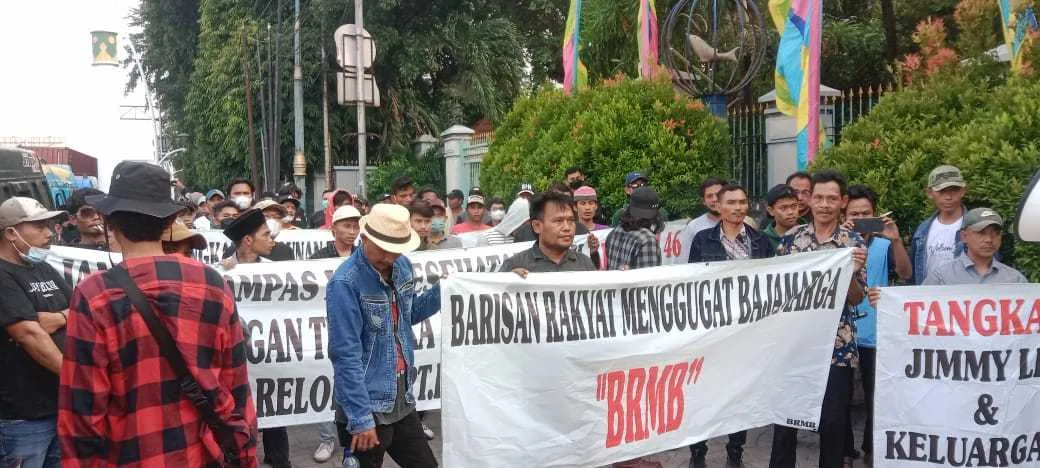 PT Bajamarga Kharisma Utama Diduga Bermasalah, Massa Aksi Demo di Walikota Jakut