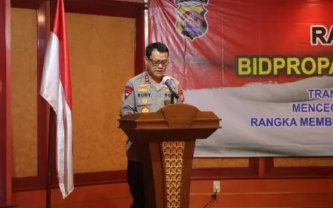 Kapolda Banten Buka Rakernis Bidang Profesi dan Pengamanan 2022
