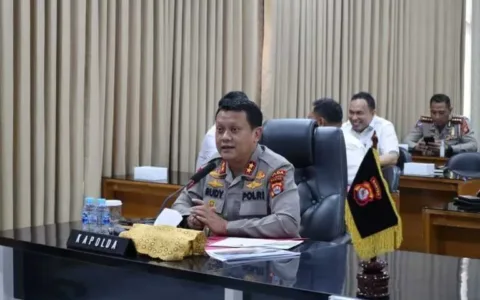 PENTING…Kapolda Banten Ingatkan Personil di Anev Mingguan