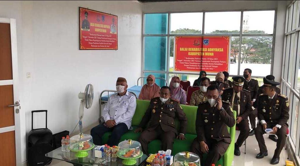 Keren...!Kejari Muna Resmikan Balai Rehabilitasi Adhyaksa