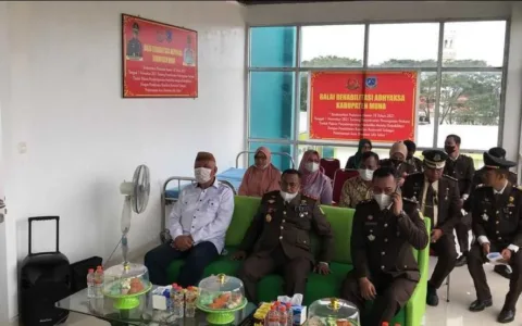 KEREN…Kejari Muna Resmikan Balai Rehabilitasi Adhyaksa