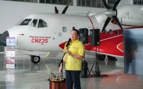 Ketua MPR RI Bamsoet Dorong PT Dirgantara Indonesia Rampungkan Produksi Pesawat N-219