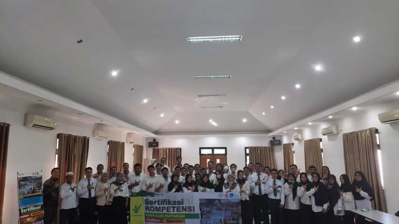 LSP PERTANI INDONESIA GELAR SERTIFIKASI PENYULUH PERTANIAN DI BOGOR