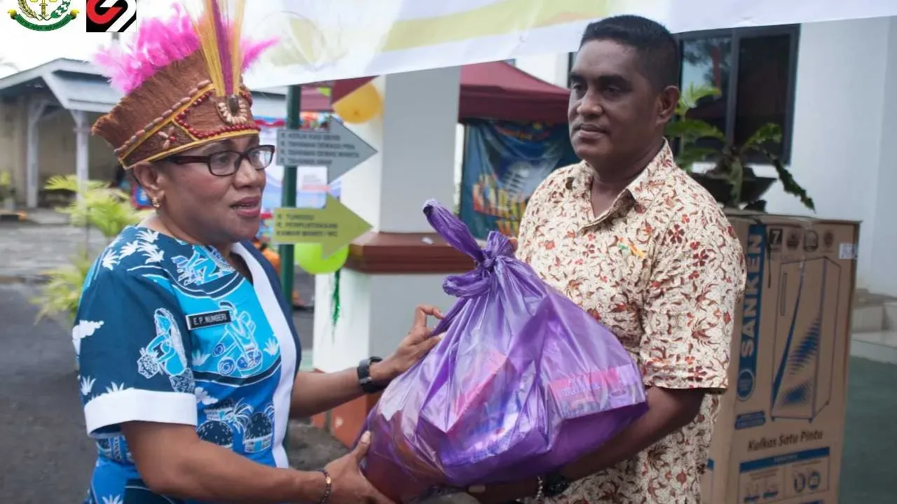 HBA ke 62, Kejari Biak Sampaikan Amanat Jaksa Agung