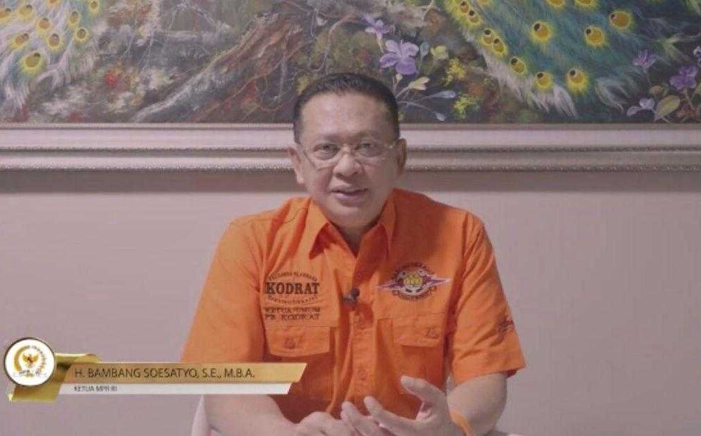 Ngerih...!Begini Pesan Ketua Mpr Ri Di Pelantikan Knpi