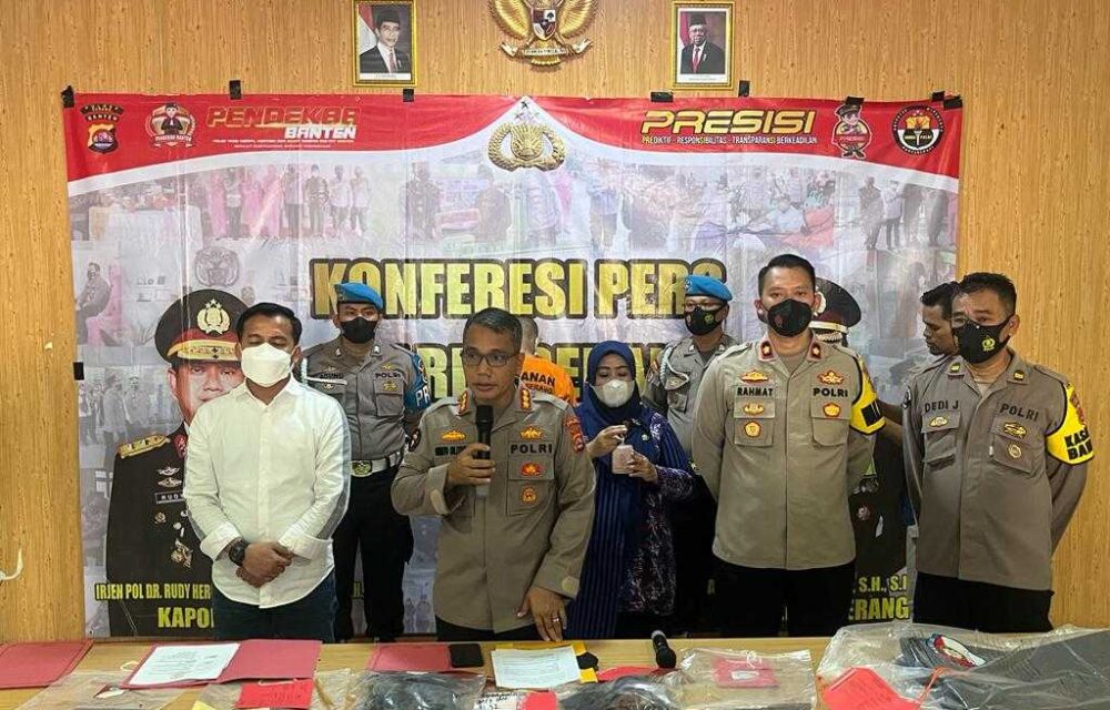 Luar Biasa...!Polres Serang Ringkus Pelaku Pembunuh Istri