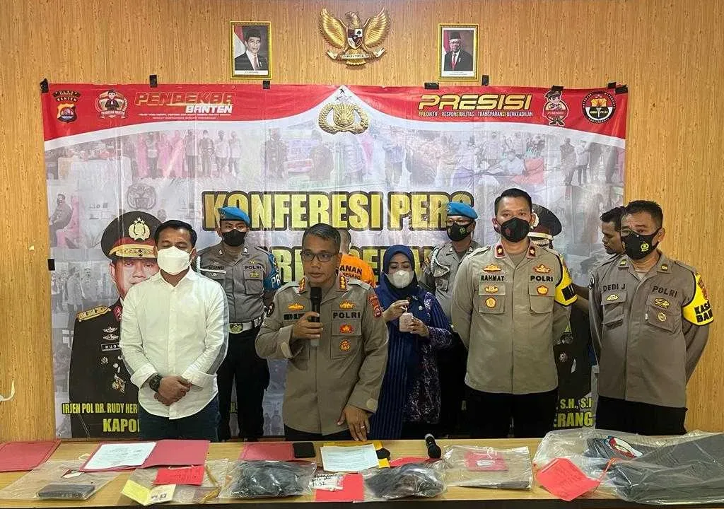 LUAR BIASA…Polres Serang Ringkus Pelaku Pembunuh Istri