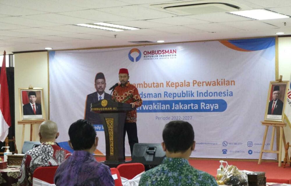 Pesan Mohammad Najih Usai Penyambutan Kaper Ombudsman Jakarta Raya Dedy Irsan