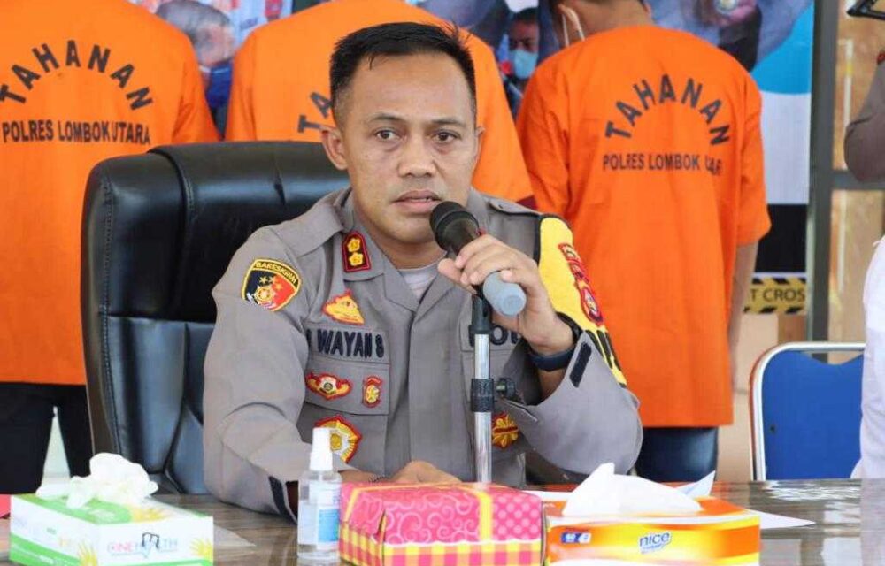 Polres Lombok Utara Berhasil Menangkap Tersangka Pencabulan, Curanmor Dan Narkotika