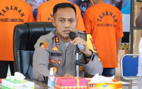 Polres Lombok Utara Berhasil Menangkap Tersangka Pencabulan, Curanmor dan Narkotika