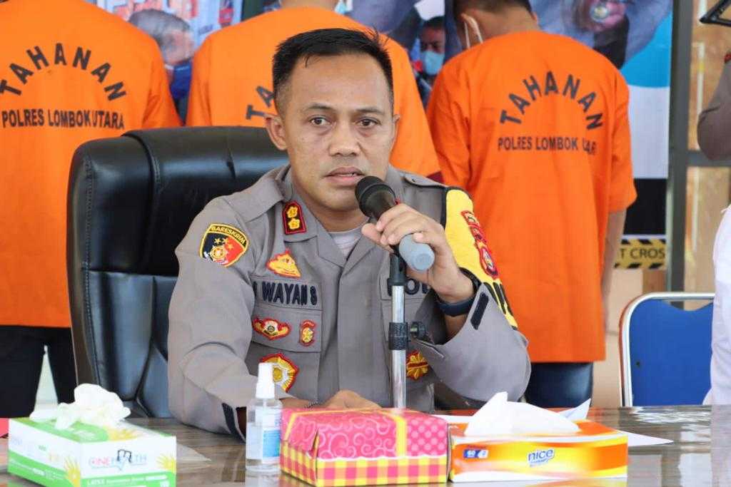 Polres Lombok Utara Berhasil Menangkap Tersangka Pencabulan, Curanmor Dan Narkotika