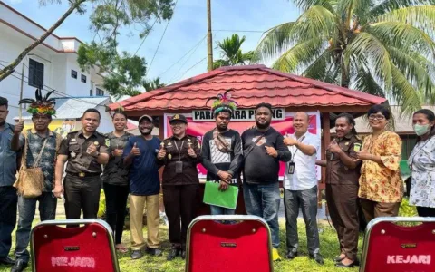 TERBAIK…Kejari Biak Numfor Gunakan Keadilan Restorative Justice