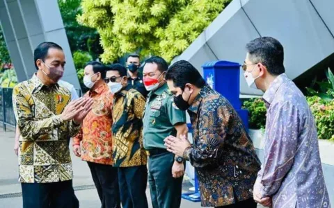 Presiden Jokowi Hadiri Silatnas PPAD Tahun 2022 di Sentul