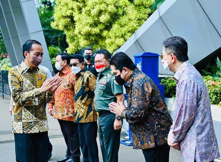 Presiden Jokowi Hadiri Silatnas Ppad Tahun 2022 Di Sentul