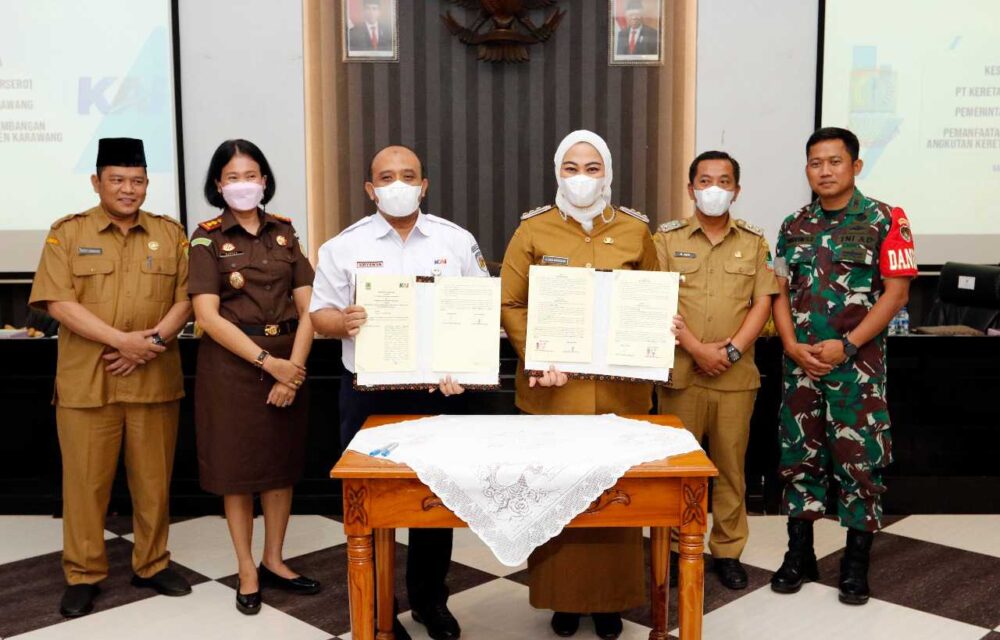Luar Biasa...!Pt Kai Daop 1 Rangkul Pemkot Sukabumi Dan Pemkab Karawang