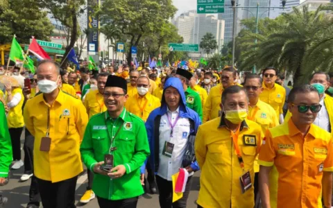 KIB Daftar ke KPU, Politisi Golkar Optimis Menang