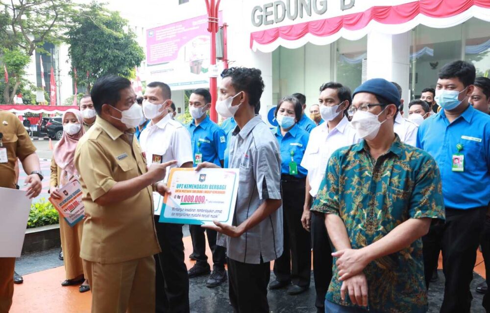 Upz Kemendagri Salurkan Zakat Kepada 300 Mustahik Di Lingkup Kemendagri