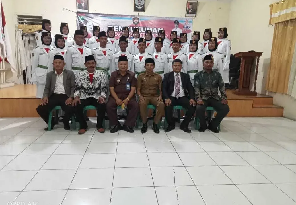 Paskibra Sukadiri Dikukuhkan, Ini Pesan Camat