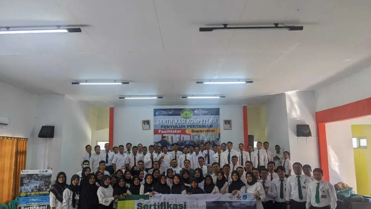 LSP PERTANI INDONESIA GELAR SERTIFIKASI PENYULUH PERTANIAN DI KABUPATEN INDRAMAYU