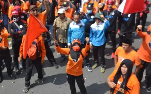 Resmi Daftar ke KPU, Partai Buruh Exco Lebak Siap Menangkan Pemilu 2024