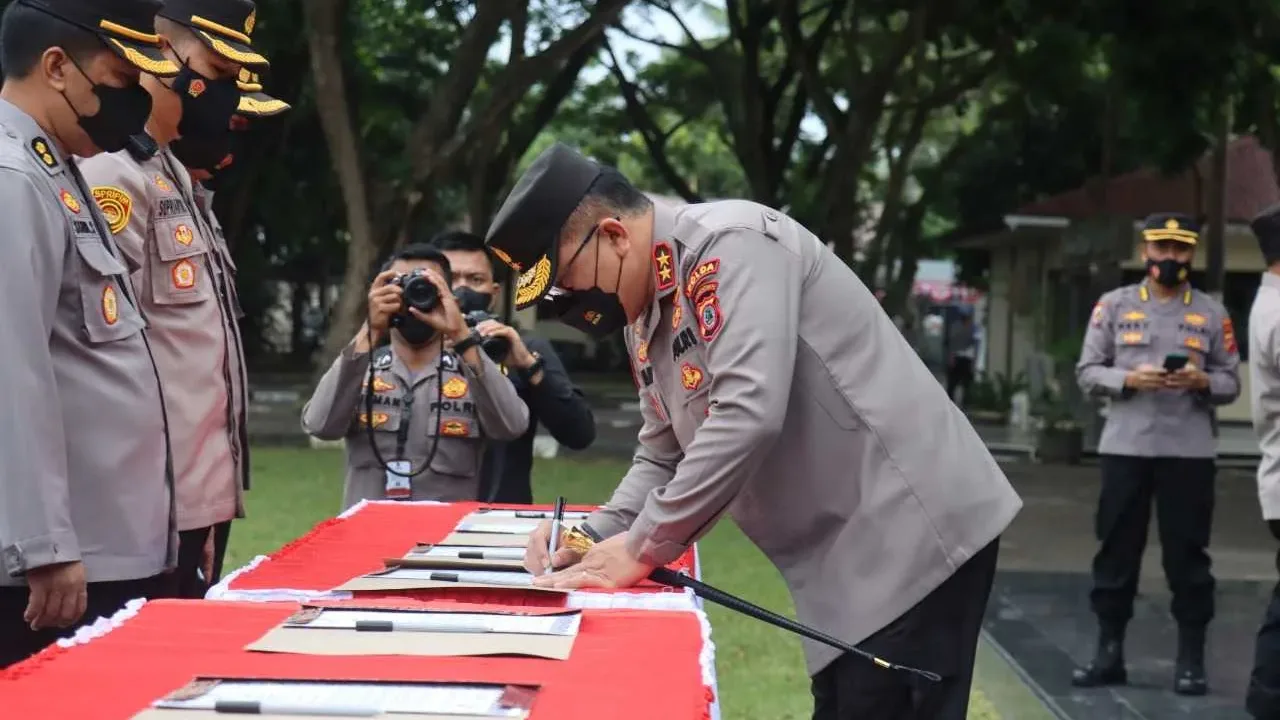 Irjen Helmy Santika Pimpin Fakta Integritas Pejabat Polda Gorontalo