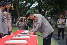 Irjen Helmy Santika Pimpin Fakta Integritas Pejabat Polda Gorontalo
