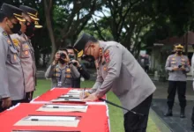 Irjen Helmy Santika Pimpin Fakta Integritas Pejabat Polda Gorontalo