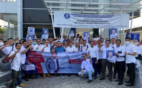 Bukan Kaleng-Kaleng, Johannes L Tobing Kandidat Kuat Ketua Peradi Jaktim
