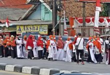 Peringkati Hut Ri, Pks Kota Serang Gelar Fleshmob Di Perempatan Warjok